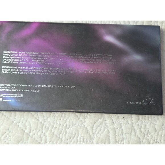 Dominique Cosmetics Celestial Thunder Eyeshadow Palette *8 shades*Compact Mirror - Picture 2 of 6